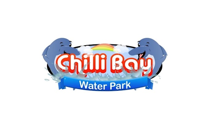 design custom chill bay water park logo