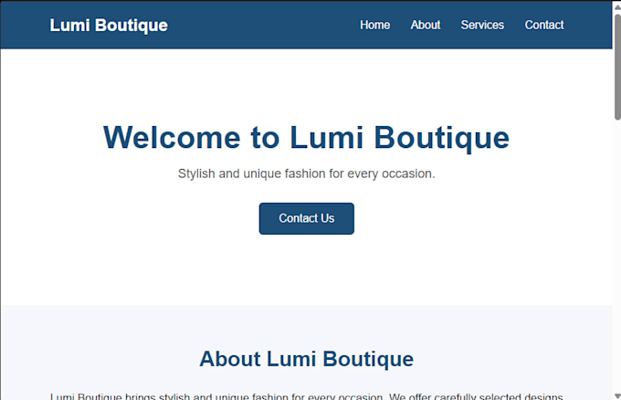create responsive custom websites