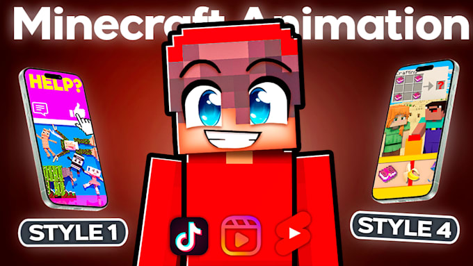 create professional minecraft animations