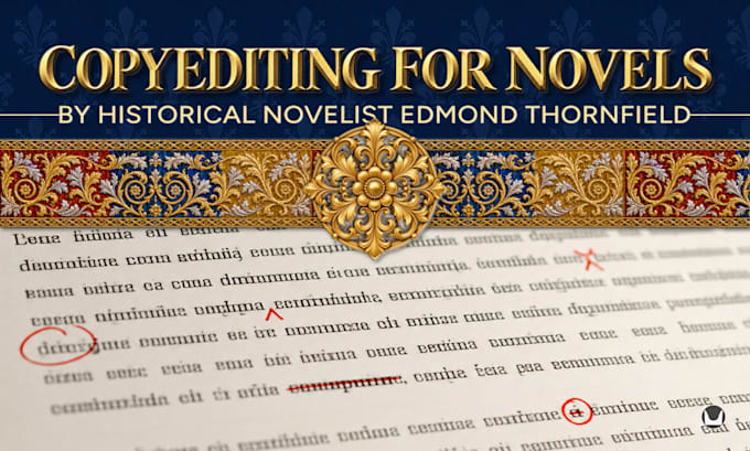 copyedit your historical novel or mythic fiction