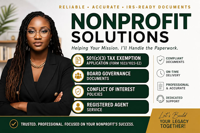 prepare your 501c3 tax exemption application with irs form 1023