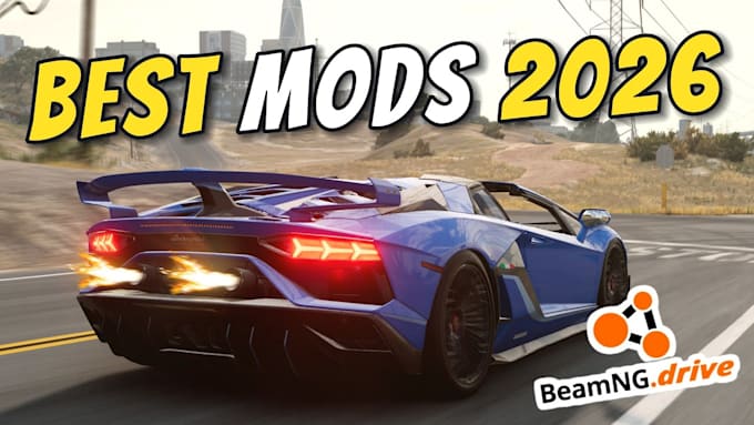 custom beamng drive vehicle mods with realistic physics