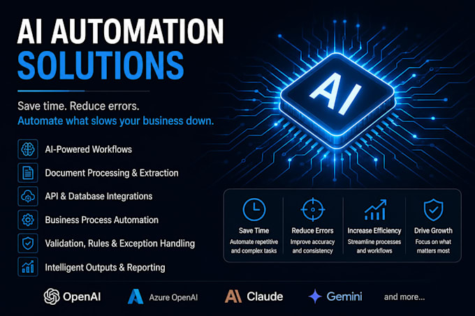 build ai automation solutions