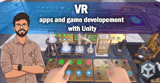 develop virtual reality games and apps for meta quest VR