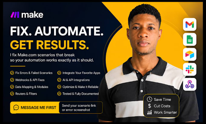 fix make com automation make com error debug make com scenario make com expert