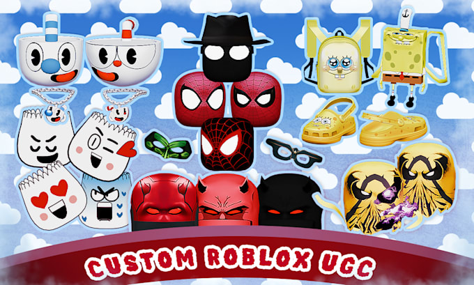 create custom ugc accessories