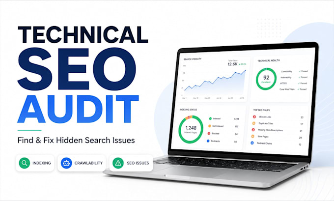 a technical SEO audit and fix website issues
