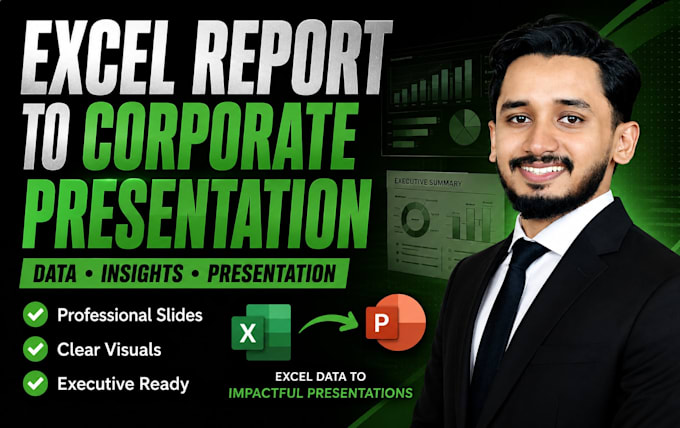 transform excel data into executive powerpoint presentations