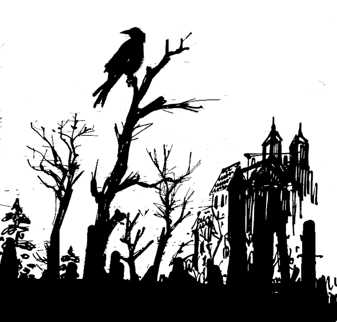 create an expressive traditional ink illustration