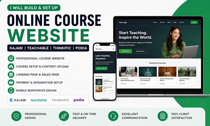 build online course website