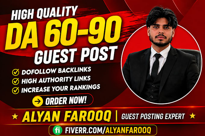 publish quality guest posts on relevant websites