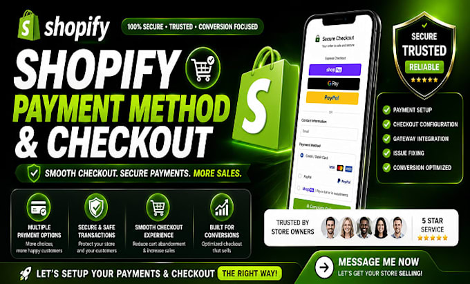 do shopify peyment method and checkout