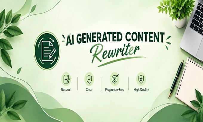 rewrite ai generated content to human and plagiarism free