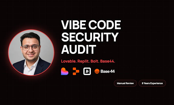 do a security audit and code review of your vibe coded app