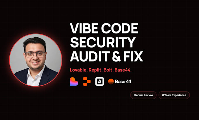 do a security audit code review and fix your vibe coded app