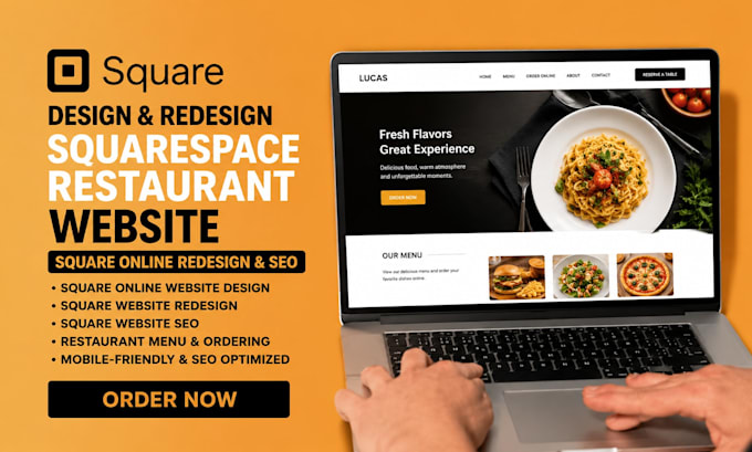 design squarespace restaurant website square online redesign square website seo
