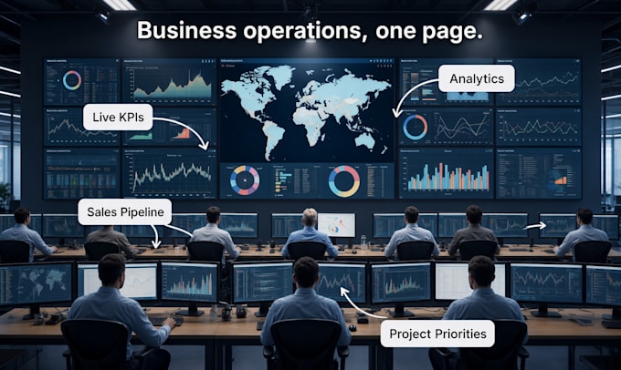 build a custom web dashboard to track your projects, kpis and budget