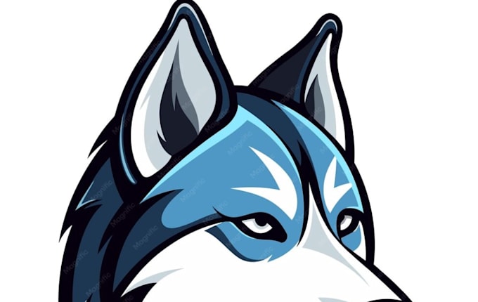 design goofy looking dog logo