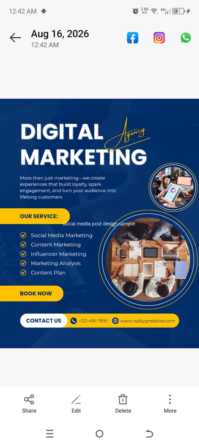 design stunning instagram post facebook banners