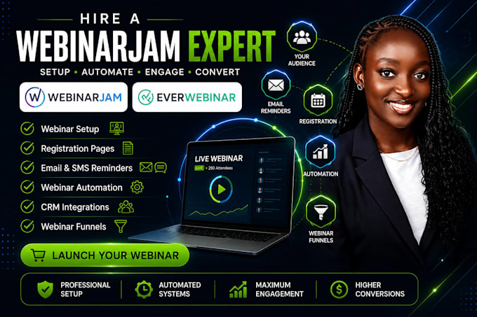 setup gohighlevel webinar funnel,webinar jam and podcasts