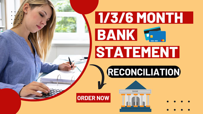 reconcile bank statement PDF to editable format