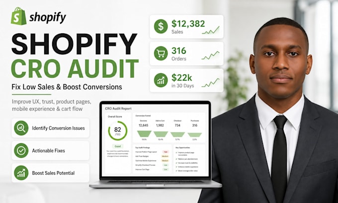 audit and optimize your shopify store to increase conversion