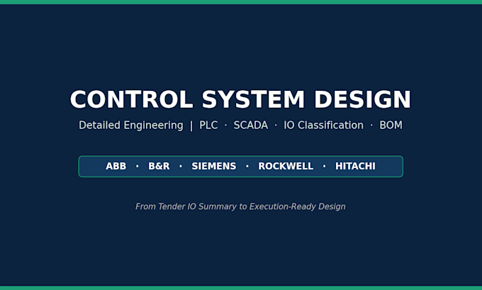design industrial control systems with minimum bom and project cost