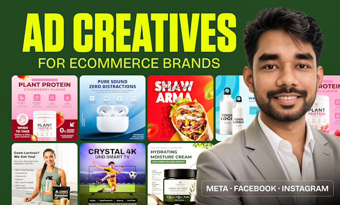 design facebook ad creatives for ecommerce brands