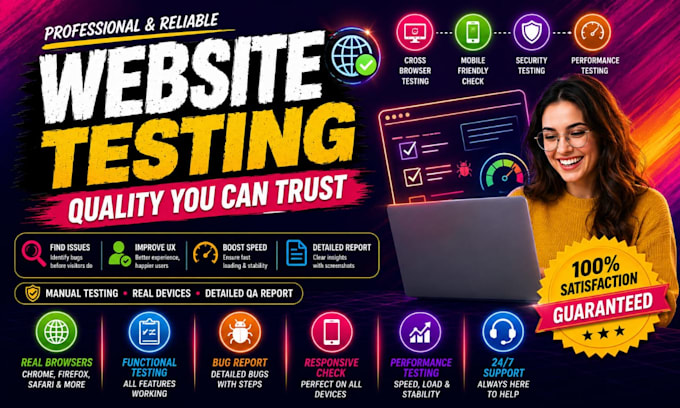 qa test usability manual functionality website testing for 12 testers review