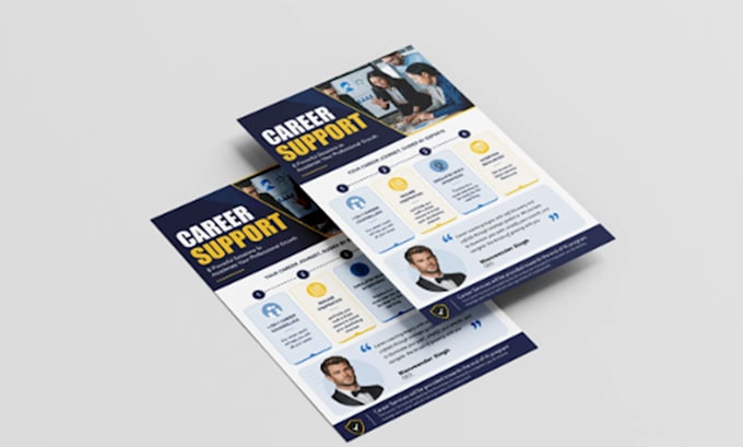 design corporate business flyer and company brochure
