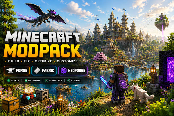 minecraft developer fix create minecraft modpack update mods forge mods plugins