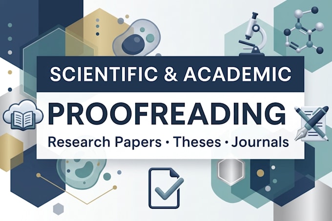 edit and proofread your journal article or scientific paper