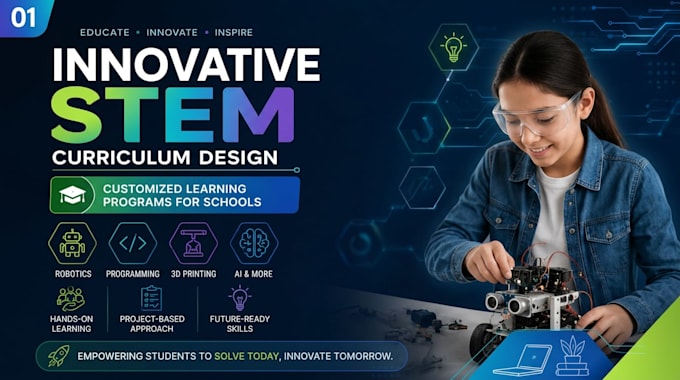 design an innovative stem curriculum for your school