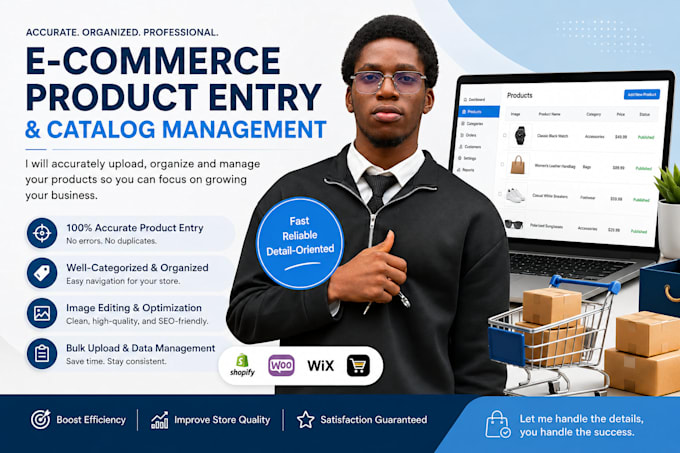 do product upload and ecommerce store catalog management