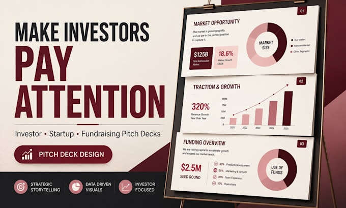 create investor pitch deck startup pitch deck and fundraising presentation