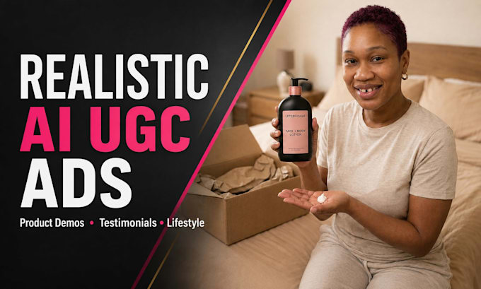 create realistic ai ugc video ads for your product