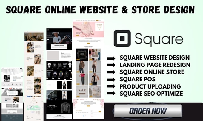 square website design square website redesign square online booking store