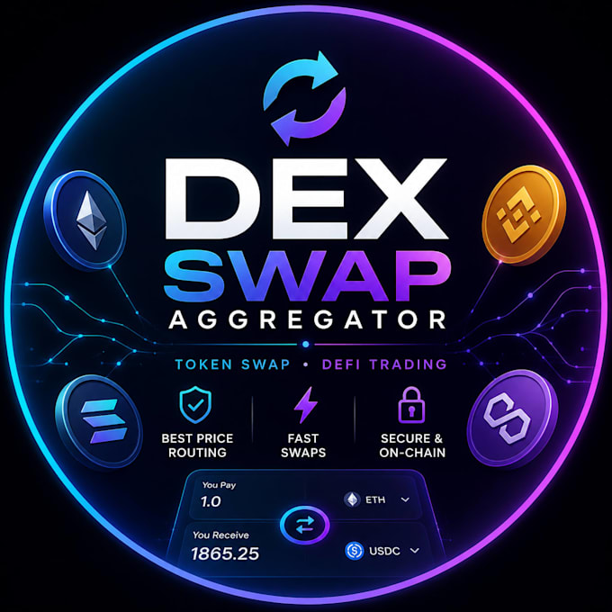 build an chain dex swap aggregator token swap platform