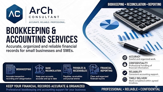 provide professional bookkeeping and accounting support