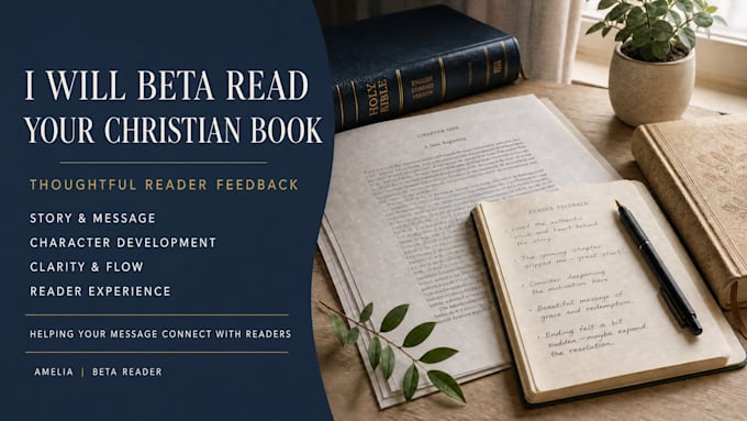beta read your christian book