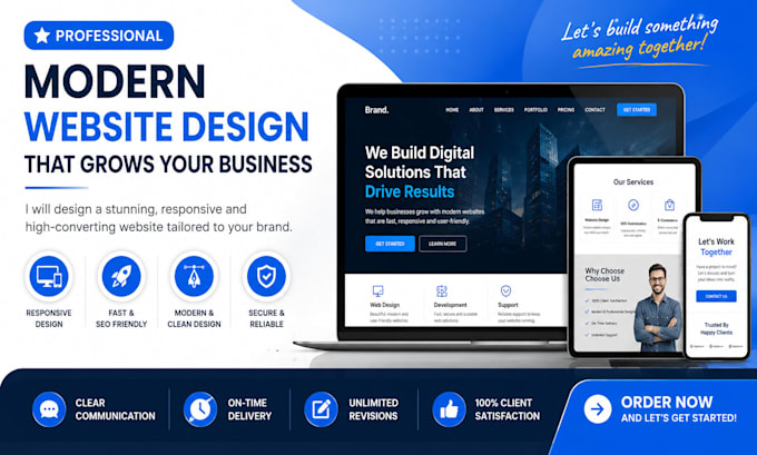 design and develop a high converting modern website on framer dorik tilda carrd