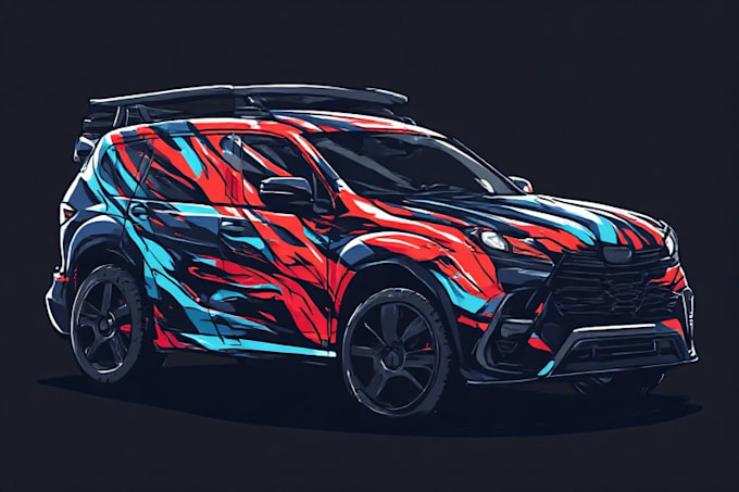 do vehicle wrap design car wrap design