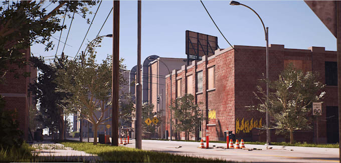 3d game environment, ue5 level design, unity environment, game map, 3d scene