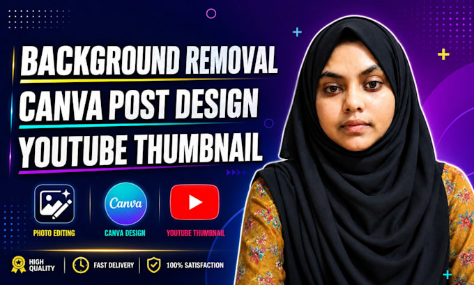 do canva post design and background remove