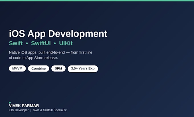 develop native ios apps using swift and swiftui
