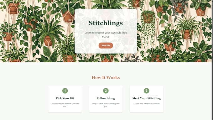 build you a clean, modern one page website, fast