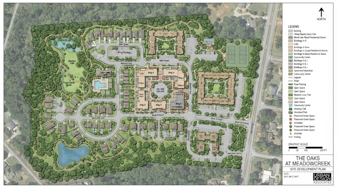 professionally draw map illustration or site plan