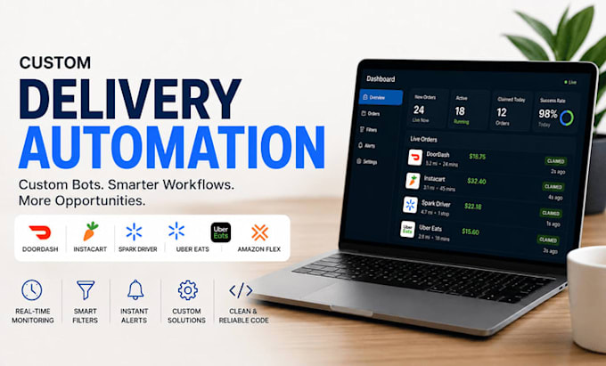 build auto grabber bot for spark driver amazon flex bot roadie batch grabber bot