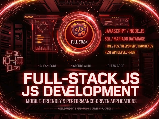 build custom websites with node js backend development