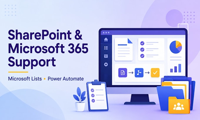be your microsoft 365 sharepoint virtual assistant